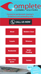 Mobile Screenshot of completeclean.co.nz